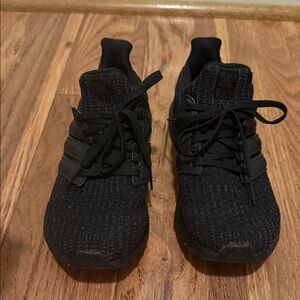 Adidas Ultra Boost Black Athletic Shoes